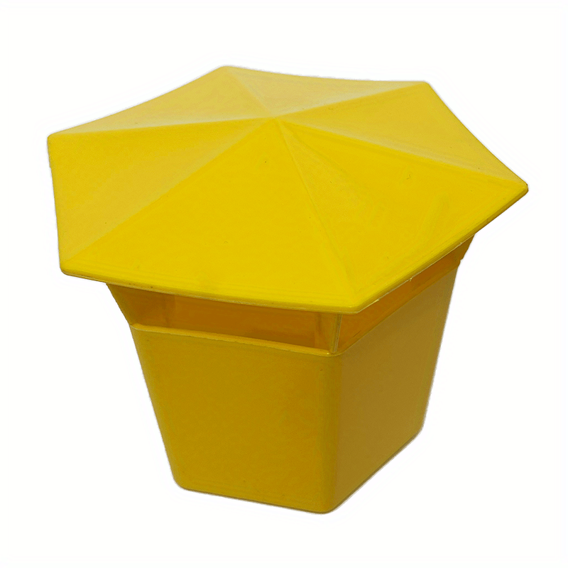 6 Pcs, Beer Slug & Snail Traps, Snail Trap Catcher Tool, New Reusable Plastic Snail Trapper, Slug Plastic Box, Slug Traps for Garden, Plastic Snail Trapper for Vegetable Garden Farm Decor